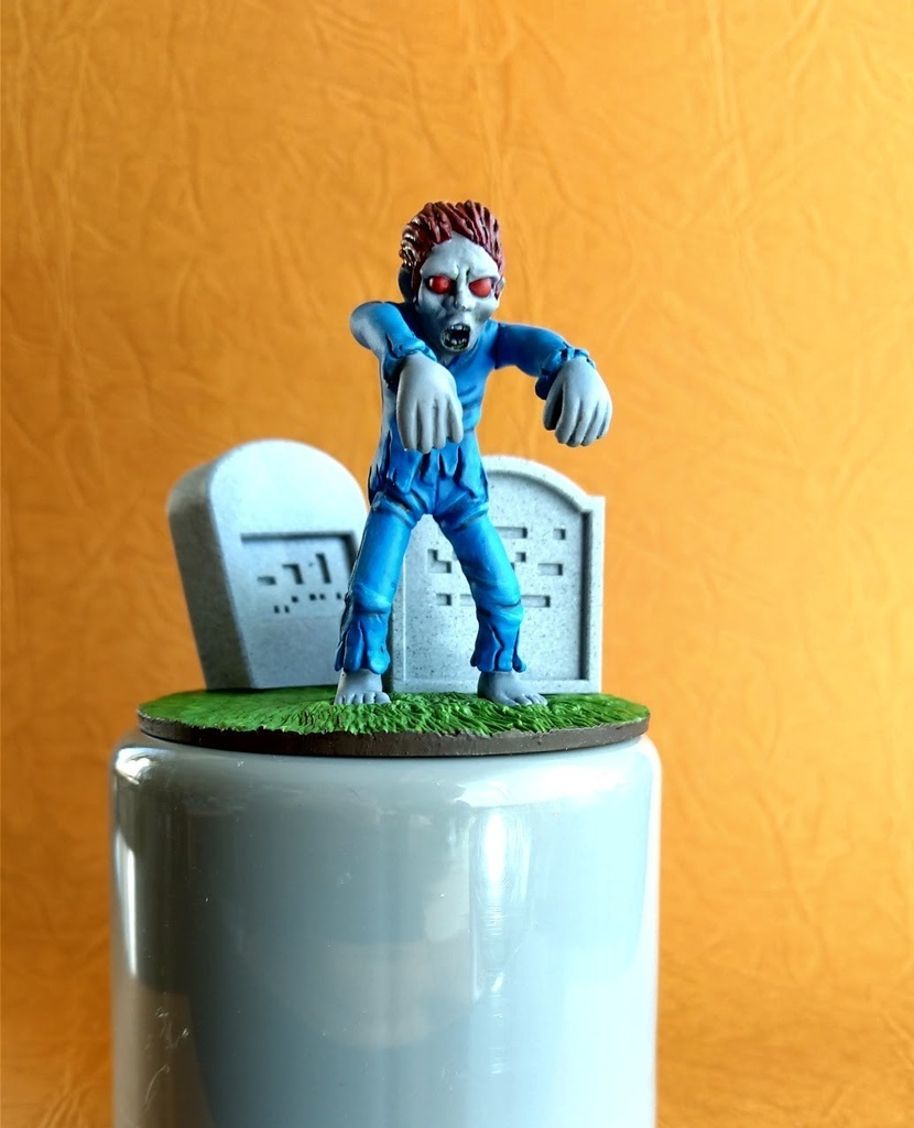 「どこでもゾンビ」未塗装レジンキャスト