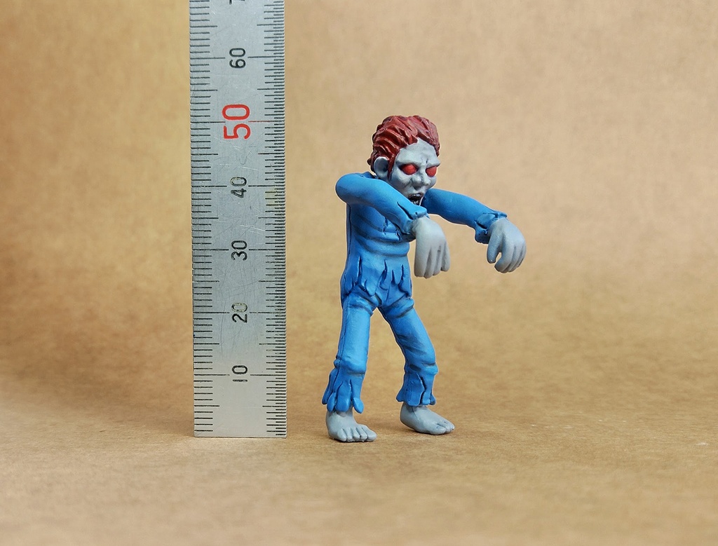 「どこでもゾンビ」未塗装レジンキャスト