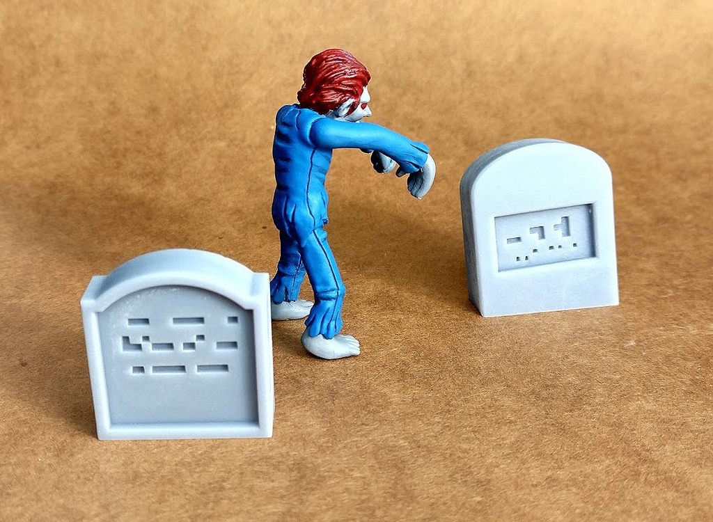 「どこでもゾンビ」未塗装レジンキャスト