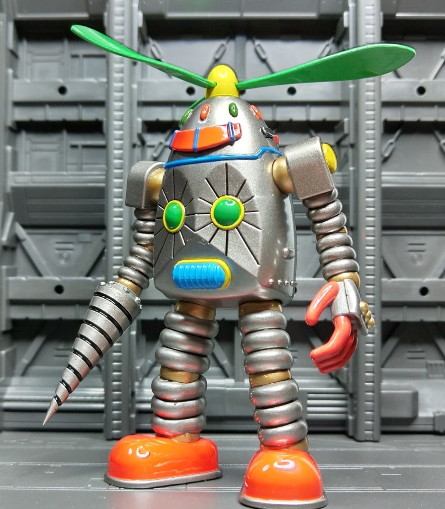 レトロイドNo.43(未塗装未組立て3Dプリンタ出力キット)送料込み