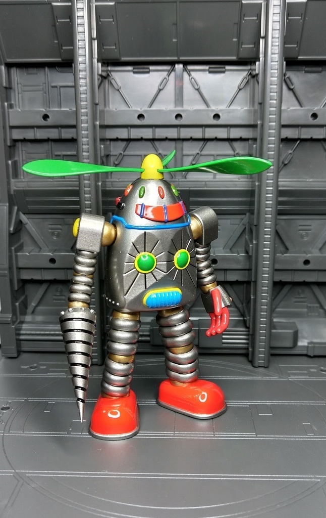 レトロイドNo.43(未塗装未組立て3Dプリンタ出力キット)送料込み