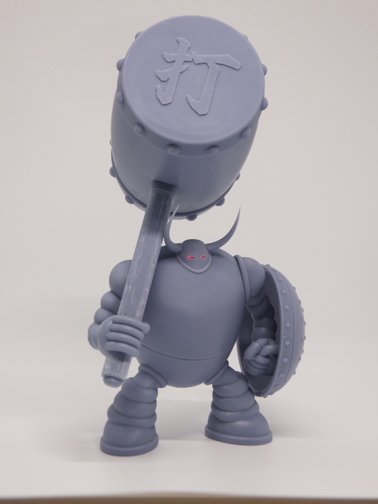 レトロイドNo44(未塗装未組立て3Dプリンタ出力キット)送料込み