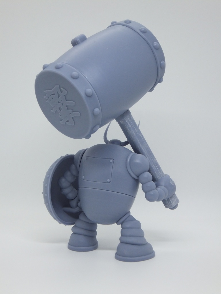 レトロイドNo44(未塗装未組立て3Dプリンタ出力キット)送料込み