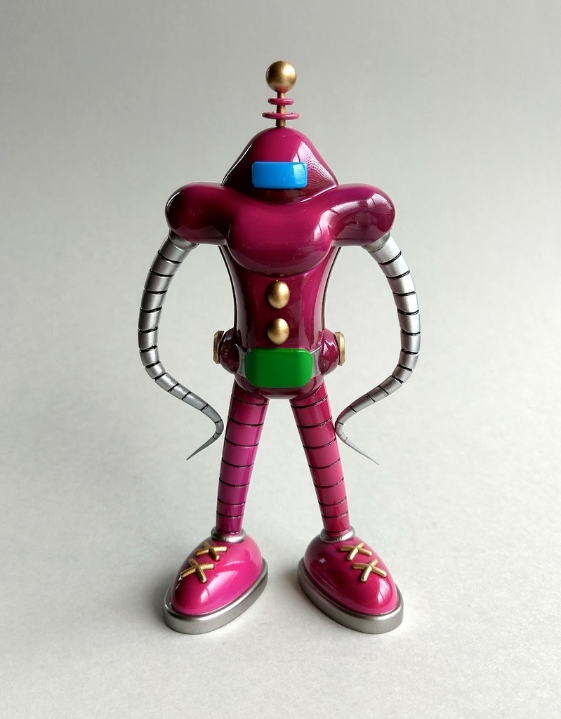 レトロイドNo45(未塗装未組立て3Dプリンタ出力キット)送料込み