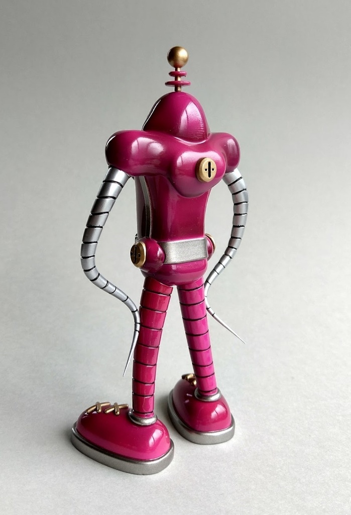 レトロイドNo45(未塗装未組立て3Dプリンタ出力キット)送料込み