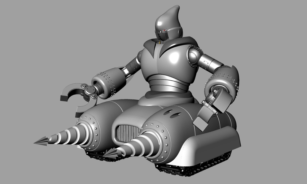 レトロイドNo46(未塗装未組立て3Dプリンタ出力キット)送料込み