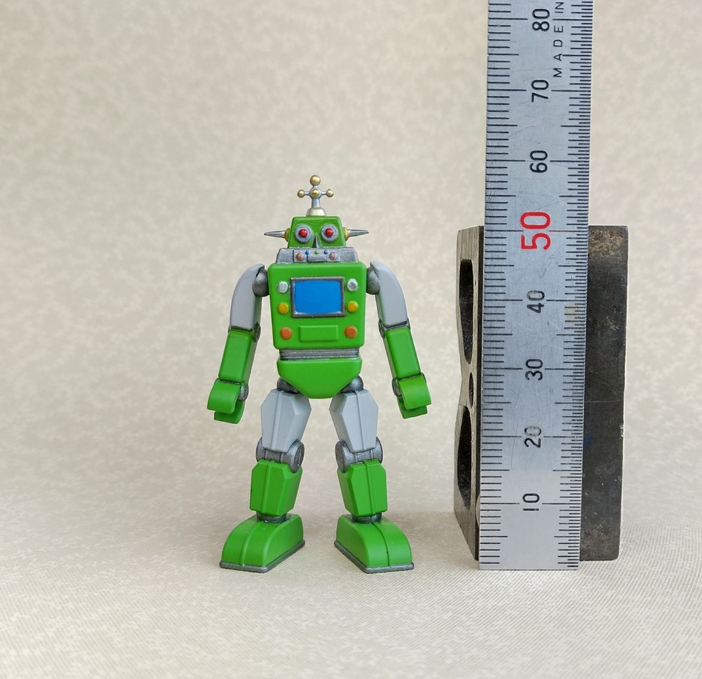 プチロイドI(未塗装未組立て3Dプリンタ出力キット)送料込み