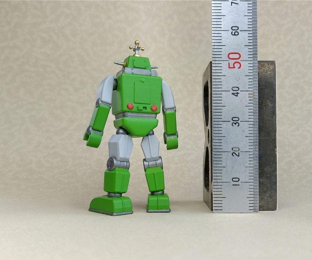 プチロイドI(未塗装未組立て3Dプリンタ出力キット)送料込み