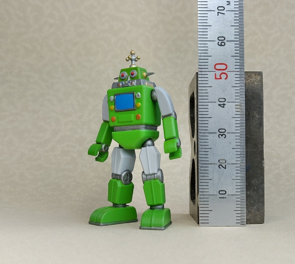 プチロイドI(未塗装未組立て3Dプリンタ出力キット)送料込み