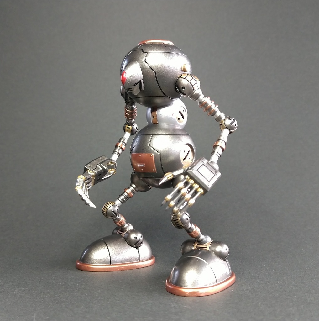 レトロイドNo47(未塗装未組立て3Dプリンタ出力キット)送料込み