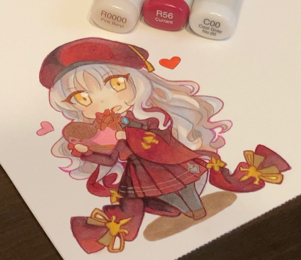 Fgo カレン C オルテンシア 第二再臨 ミニ原画 餅屋 Booth