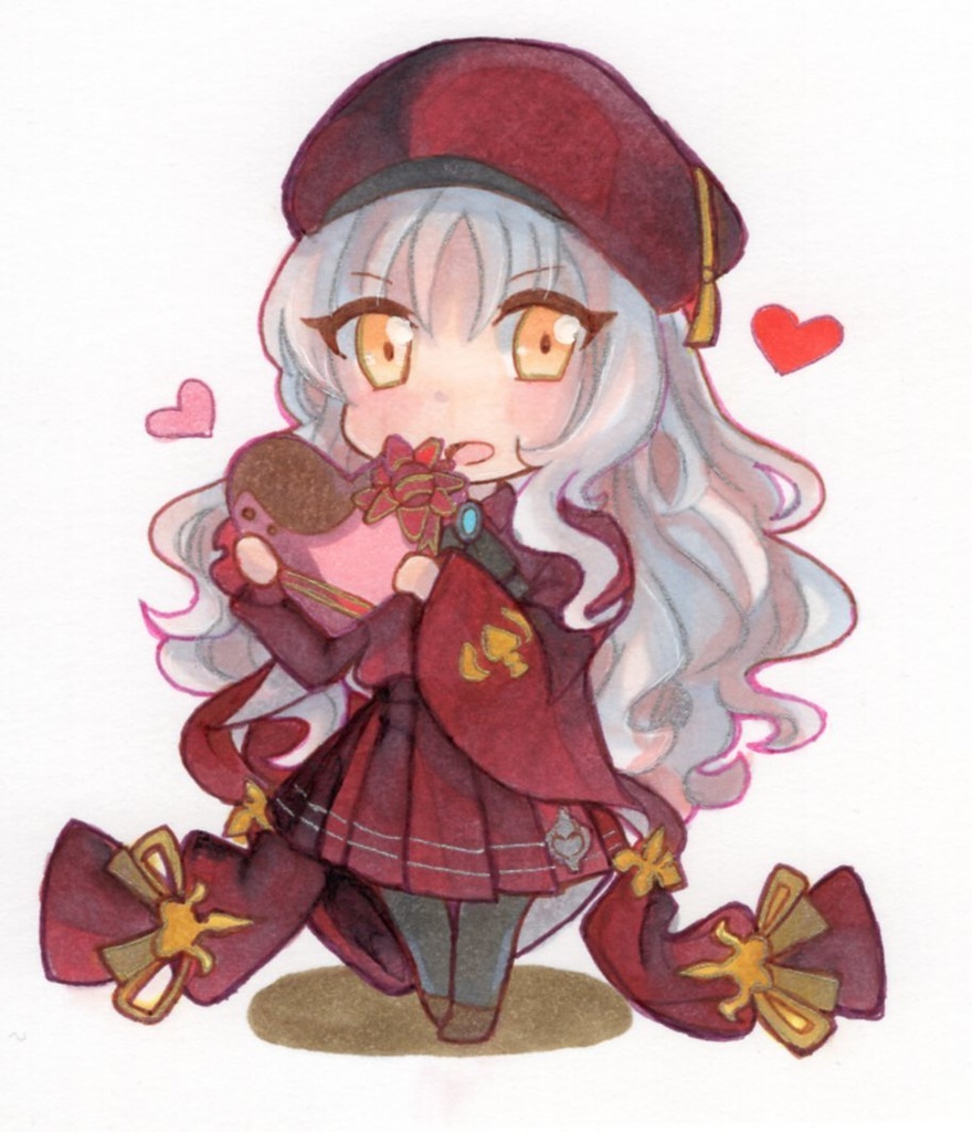 Fgo カレン C オルテンシア 第二再臨 ミニ原画 餅屋 Booth