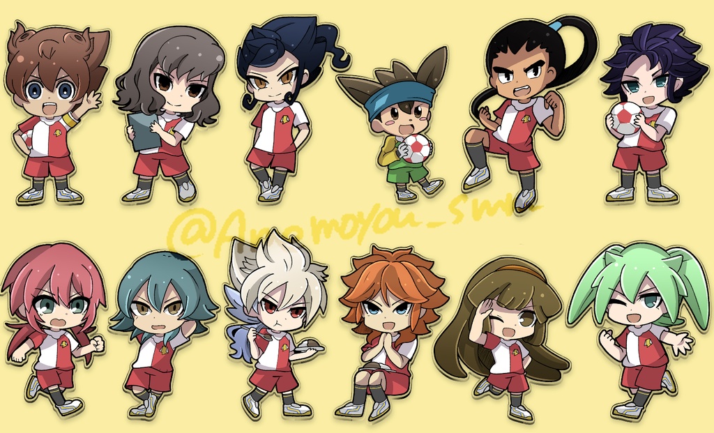 【準新作】新生イナズマジャパン　フレークシール