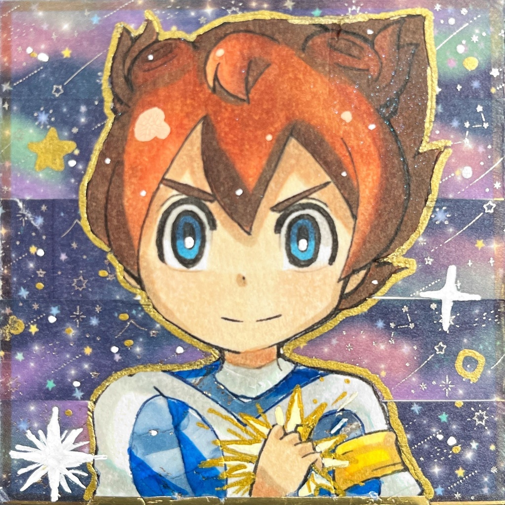 【豆色紙】コピック&マステイラスト