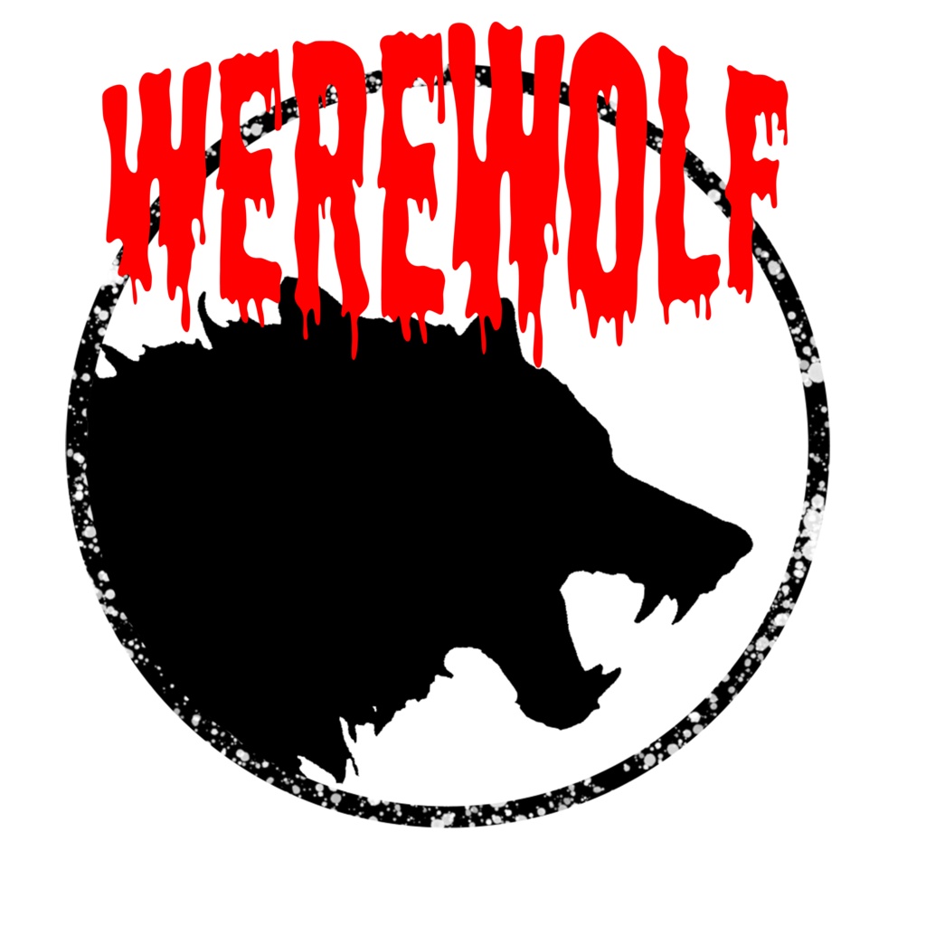 Werewolf Tシャツ(黒)