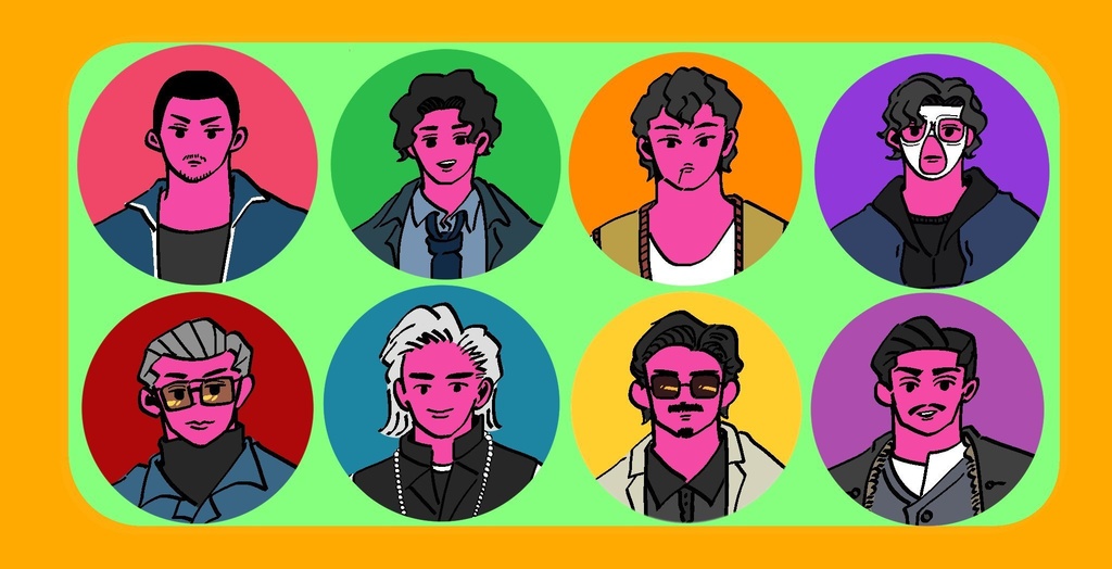 トワイライトウォリアーズ 缶バッチBセット