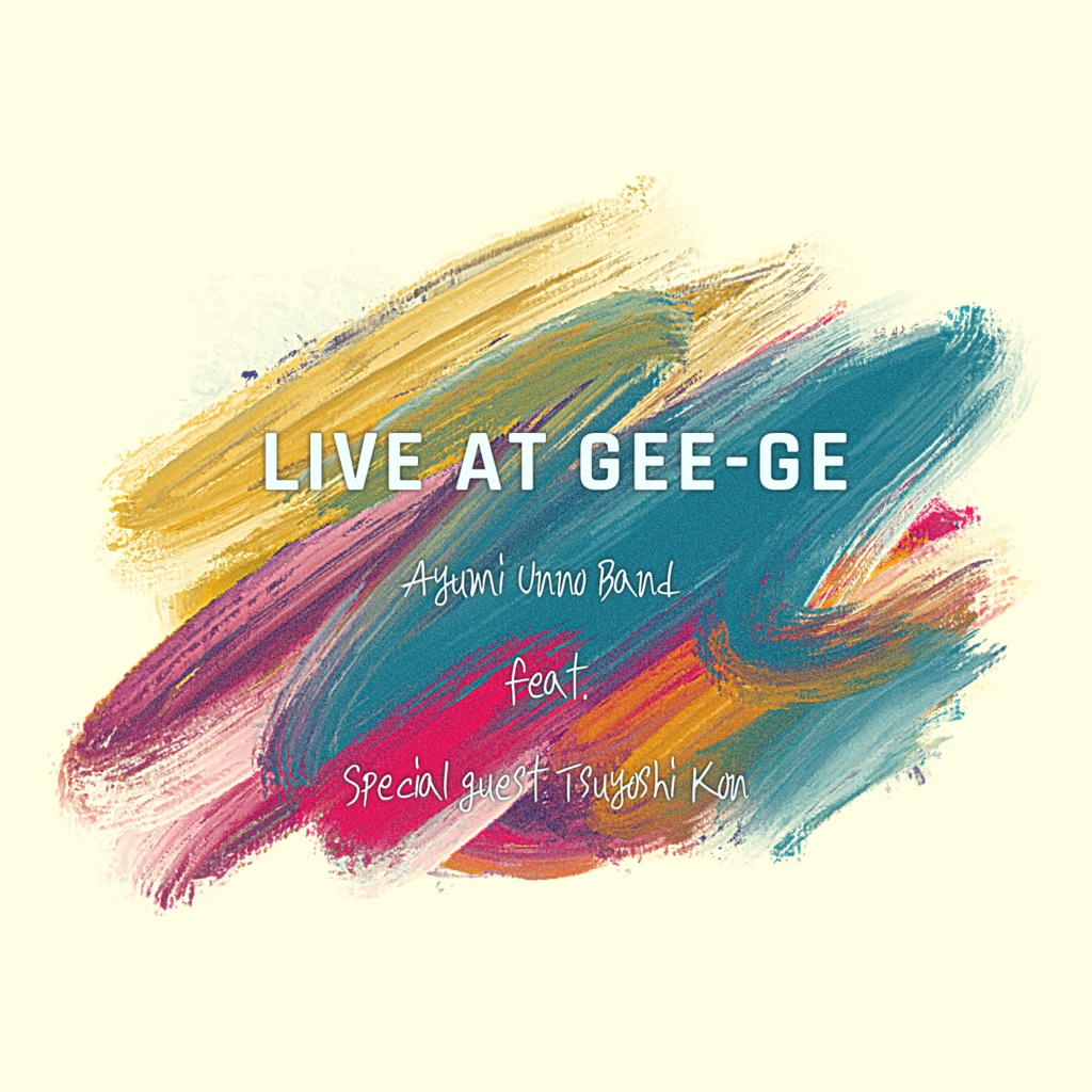 New Album 『LIVE AT GEE-GE』※サイン入り
