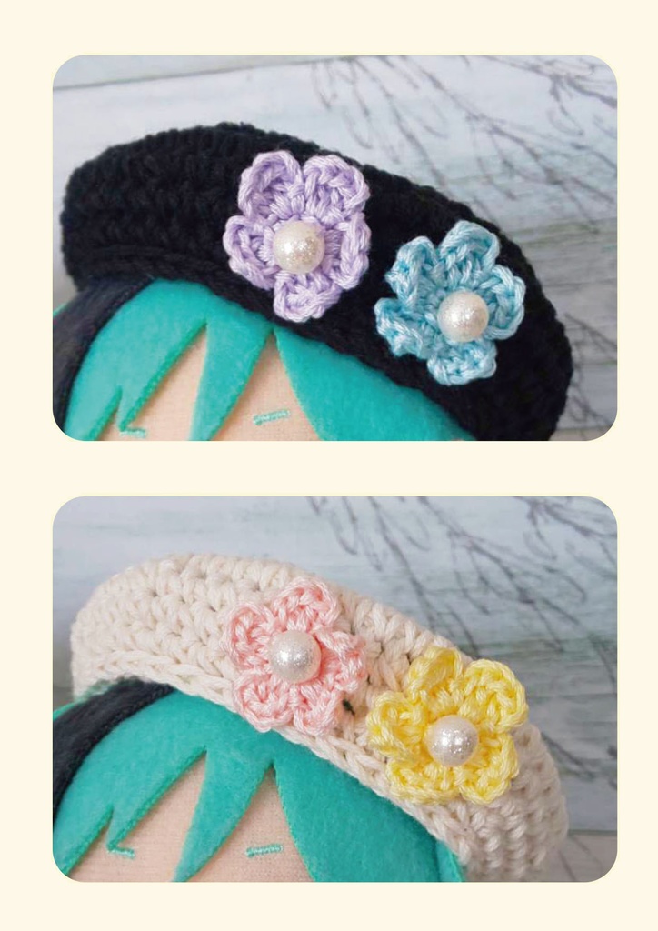 ベレー帽　10〜12cm用