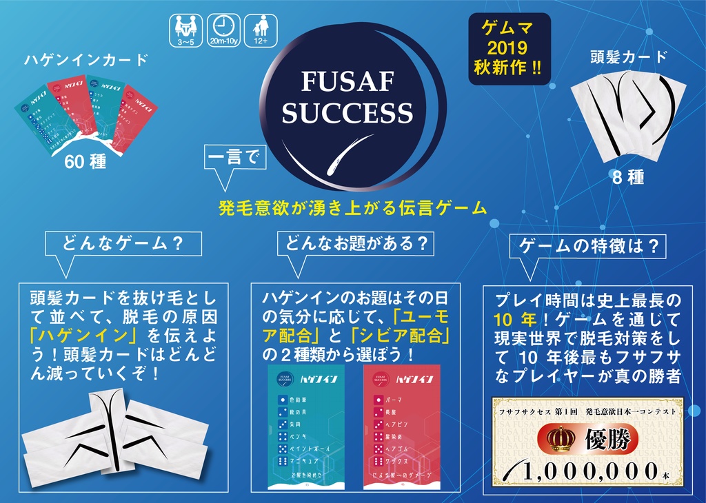 次世代の育毛剤　フサフサクセス