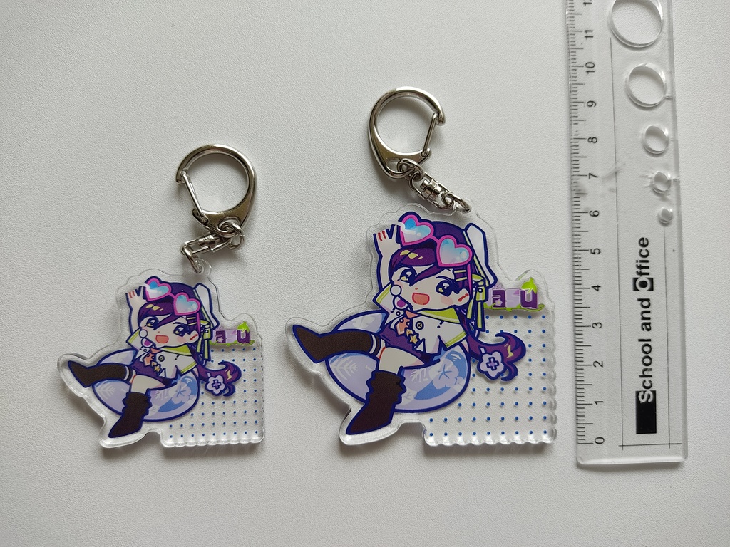 nasu 一周年記念アクリルキーホルダー