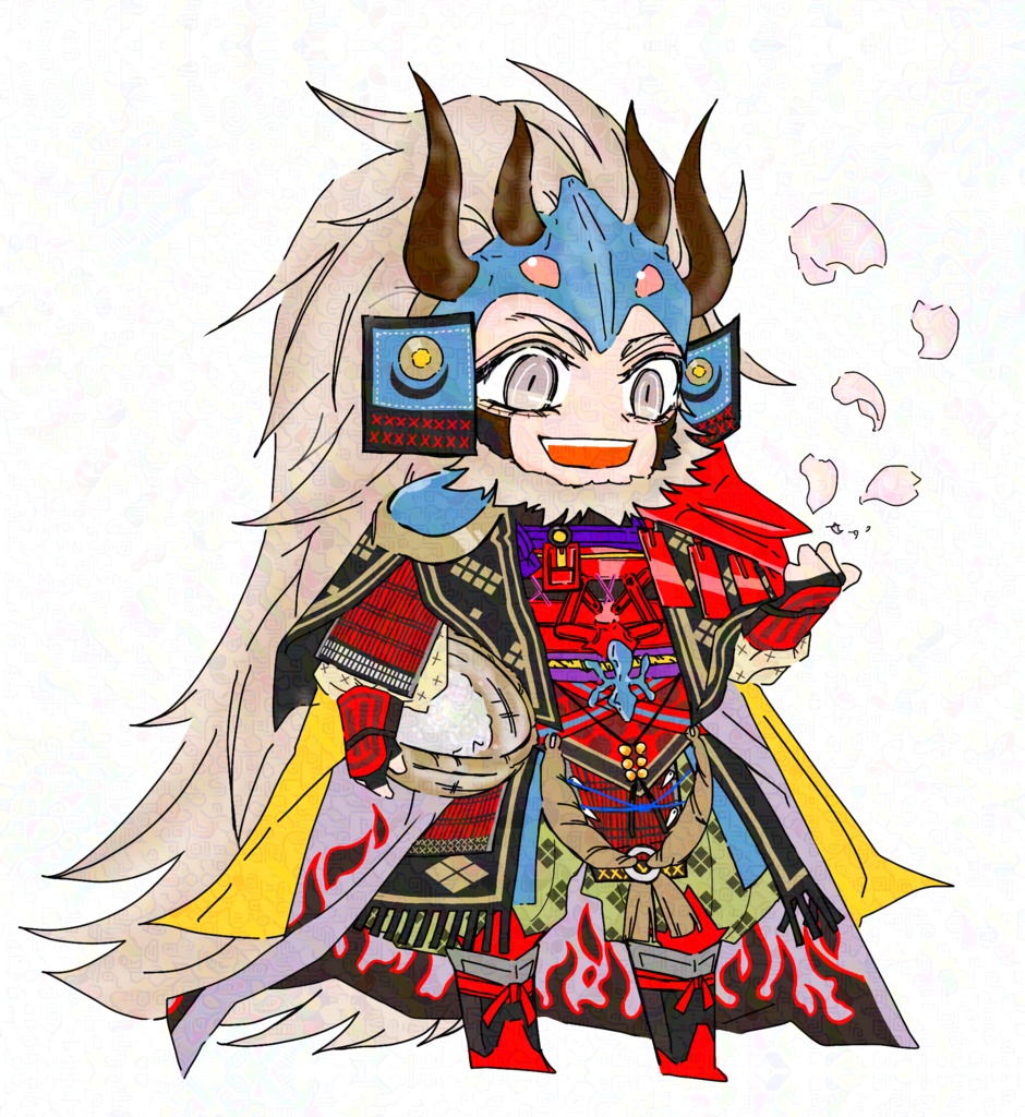 さくら🌸信玄公　アクリルキーホルダー