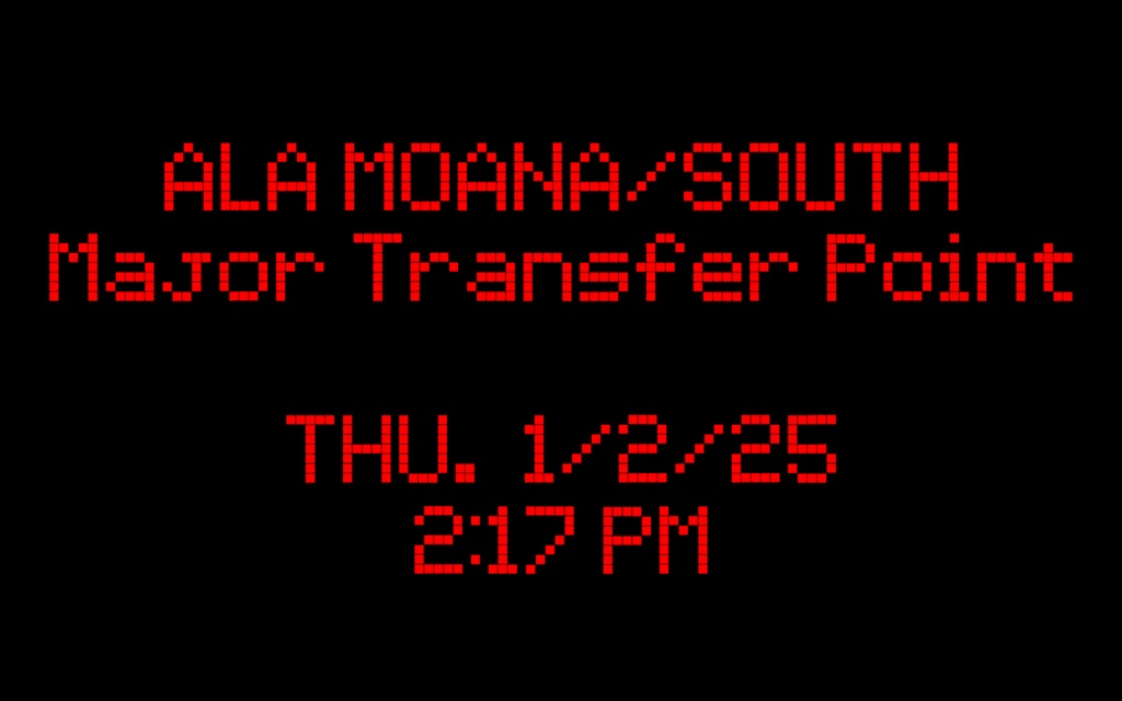 【フリーフォント】TheBus Display v2.3.1