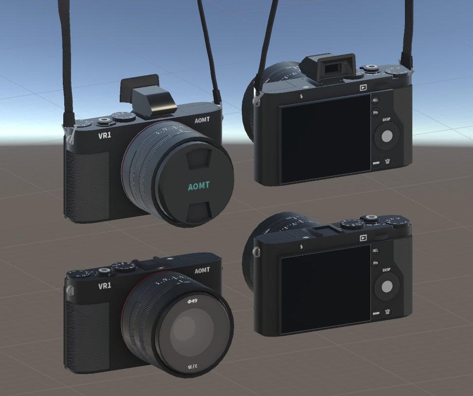 【VRChat向け】デジタルカメラVR1