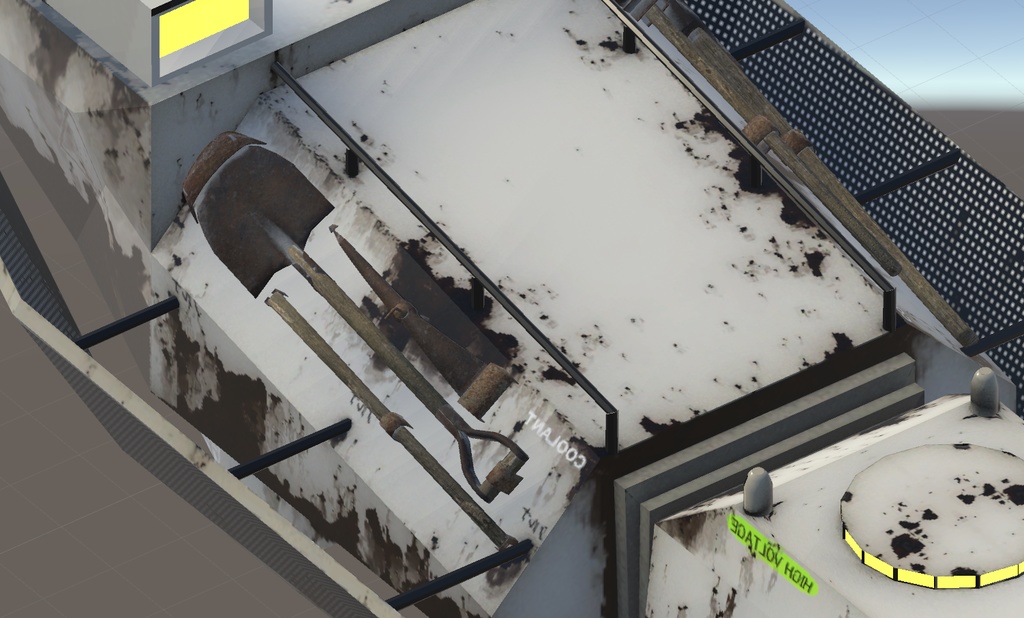 【3Dモデル】斧・金槌(ハンマー)・ツルハシ・シャベル 4種まとめ