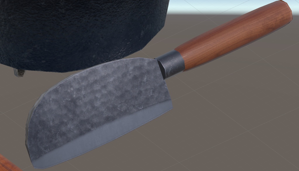 【3Dモデル】アウトドアっぽい調理器具セット