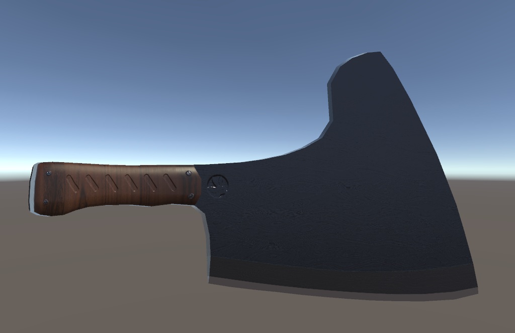 【3Dモデル】骨切り包丁(Cleaver)