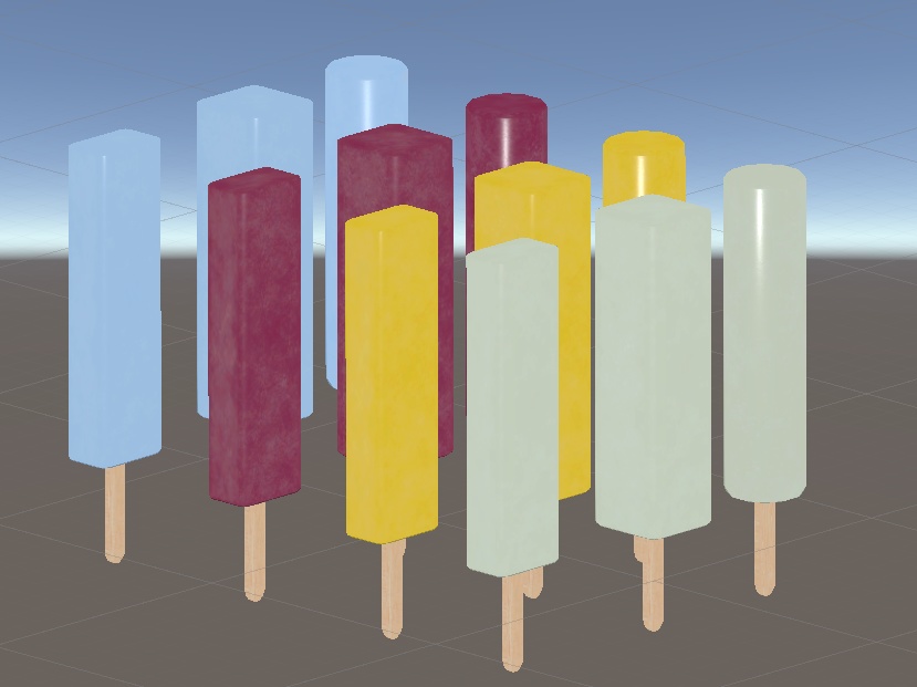 【3Dモデル】ビニールプールセット