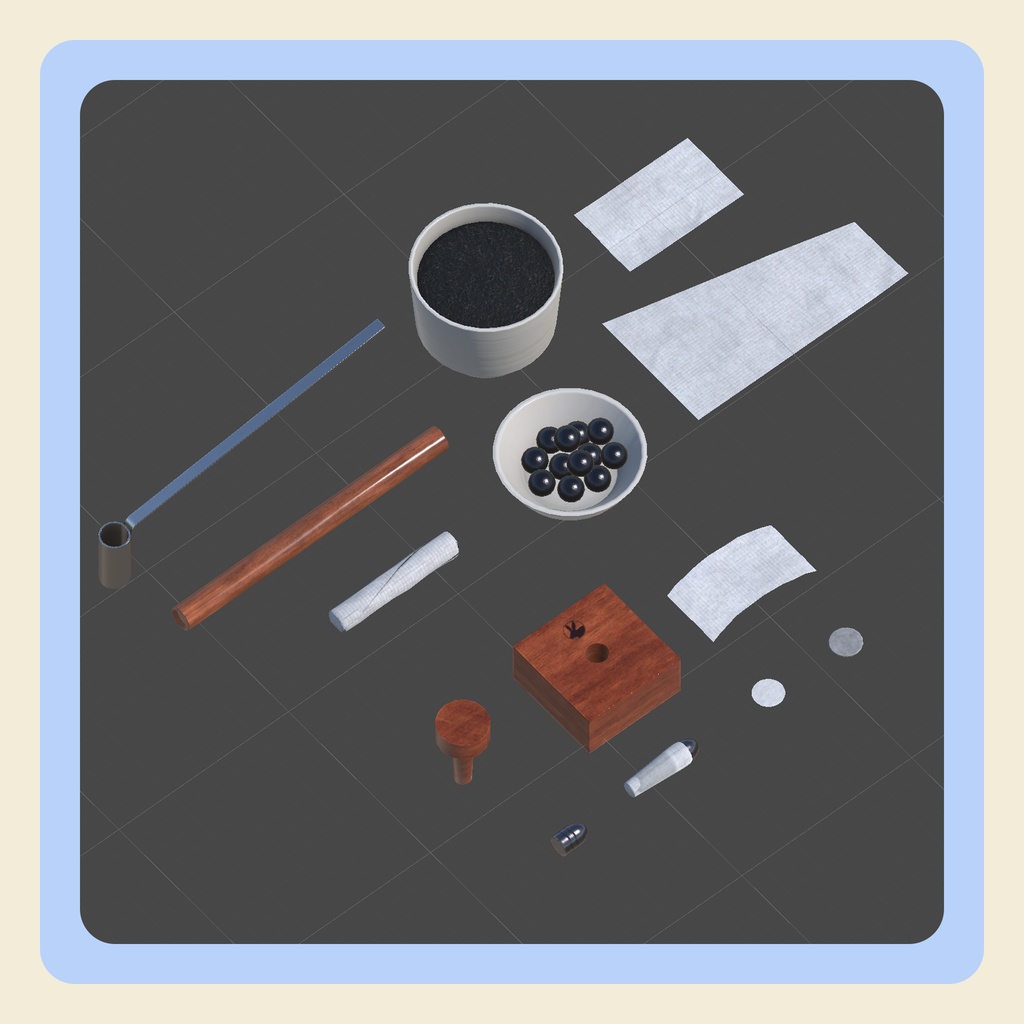 3D Model] Paper Cartridge Maker