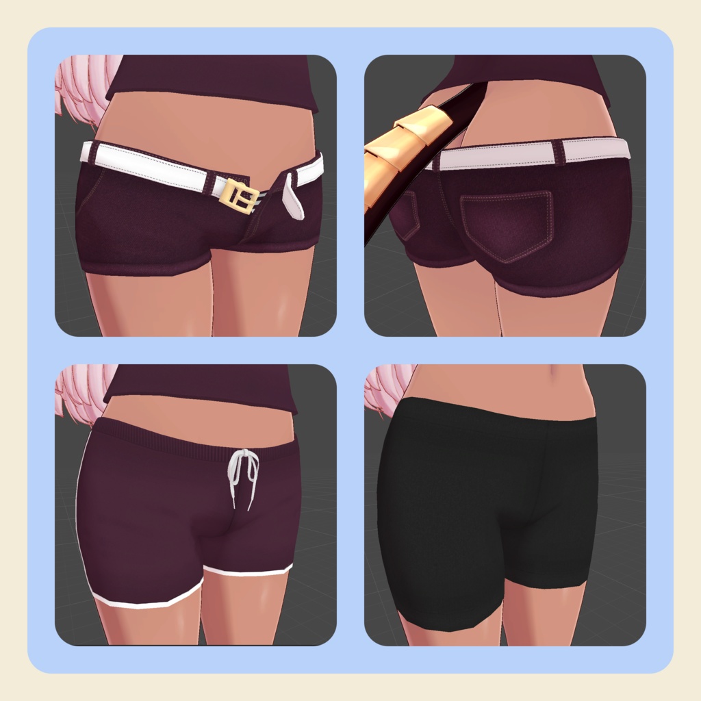 【3Dモデル】「ネフェル(Nefer)」ちゃん向けルームウェア