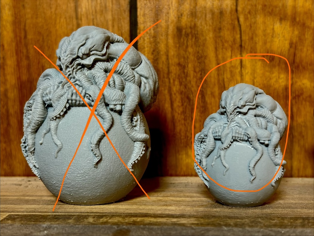 蛸壺クトゥルフ　小（未塗装）