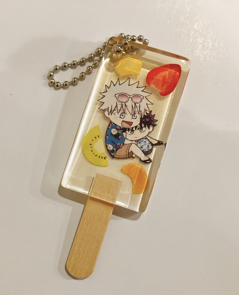 五伏アイスアクリルキーホルダー
