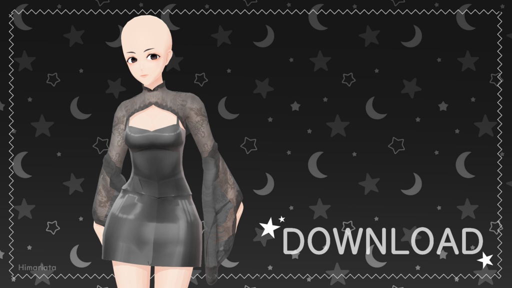 MMD - Transparent Elegant Dress