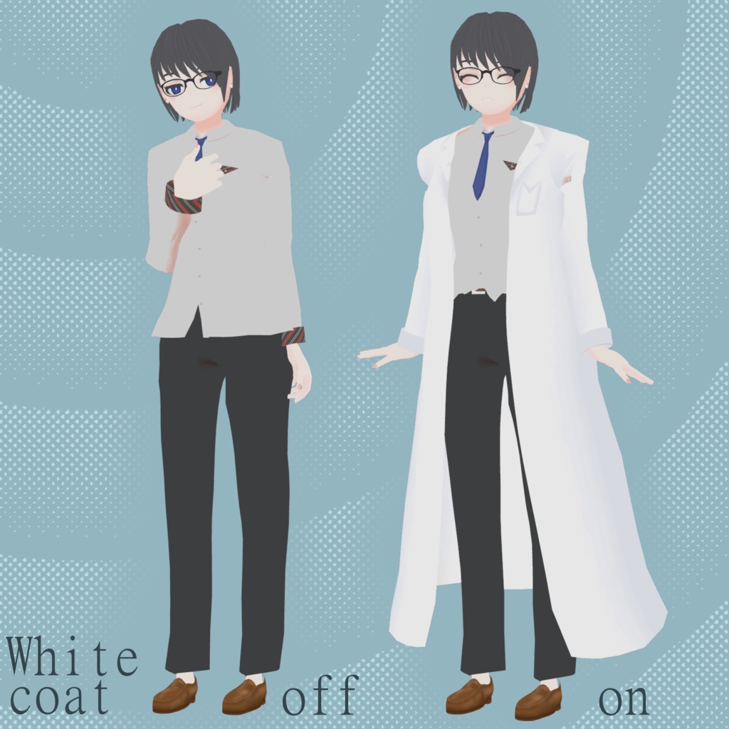 オリジナル3Dモデル『ナナシ -nanasi-』