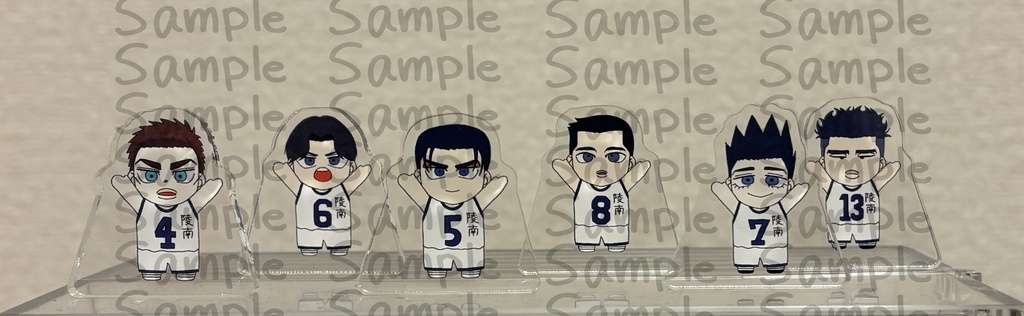 陵南ミニアクスタ【6人セット】