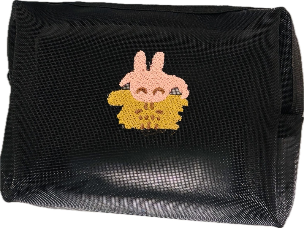 かむあぶメッシュポーチ