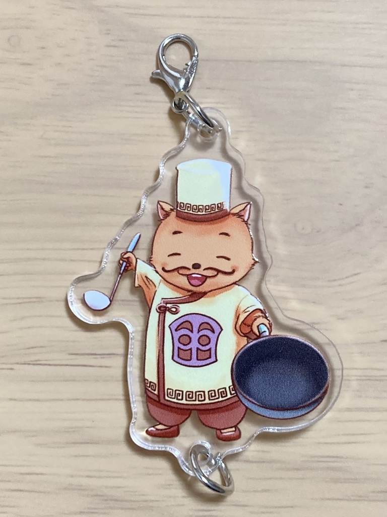 むささび5連結アクリルキーホルダー(ゆうゆうBOOTHパック)