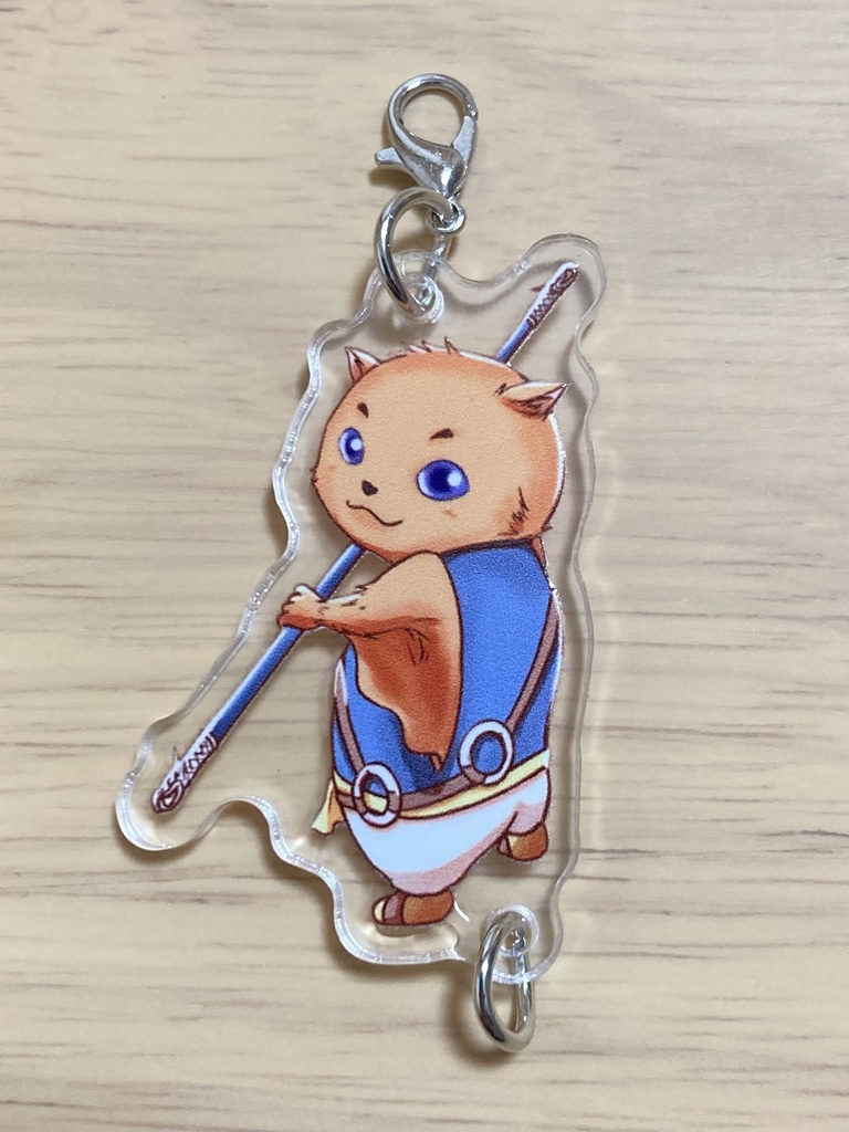 むささび5連結アクリルキーホルダー(ゆうゆうBOOTHパック)