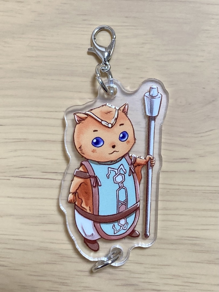 むささび5連結アクリルキーホルダー(ゆうゆうBOOTHパック)