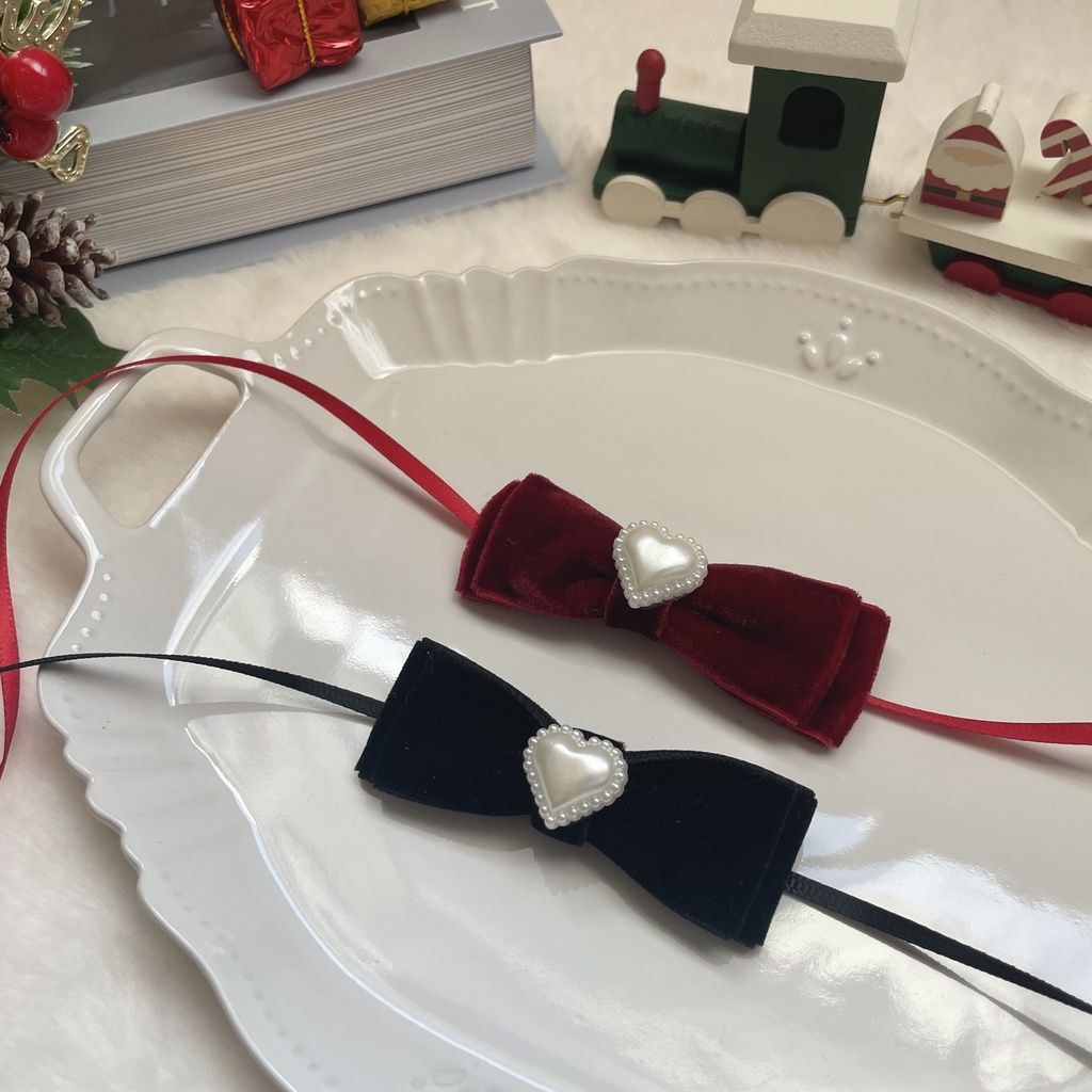 ぬいぐるみ用 リボン ベロア