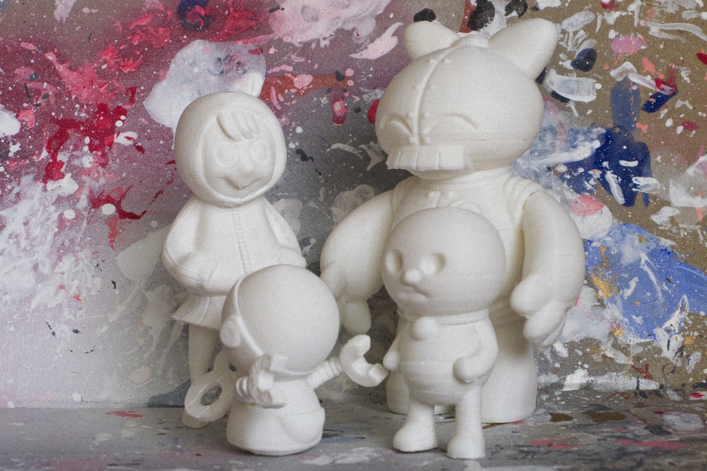 ⭐︎素体ちゃん　基本４体セット