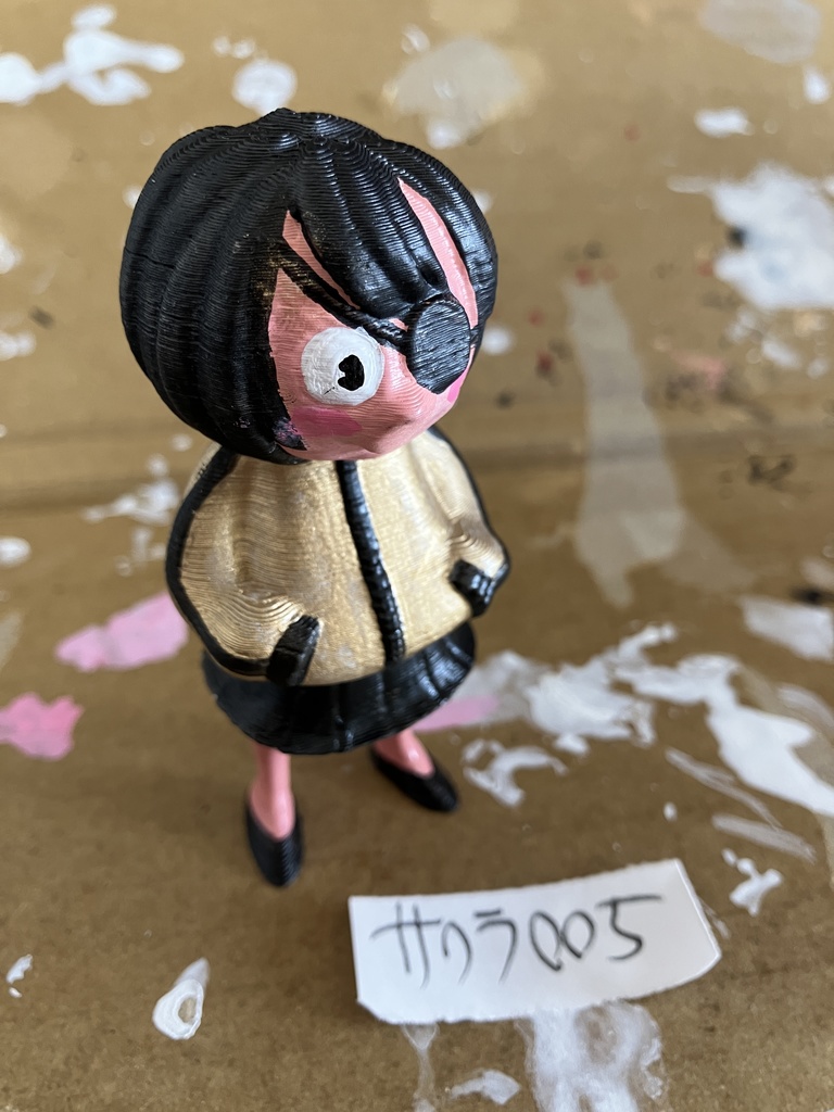 フィギュア『サクラ005』サインシリアルナンバー付き