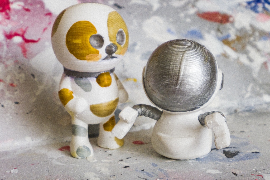 フィギュア『ネモとニャンキチ』セット サインシリアルナンバー付き 006