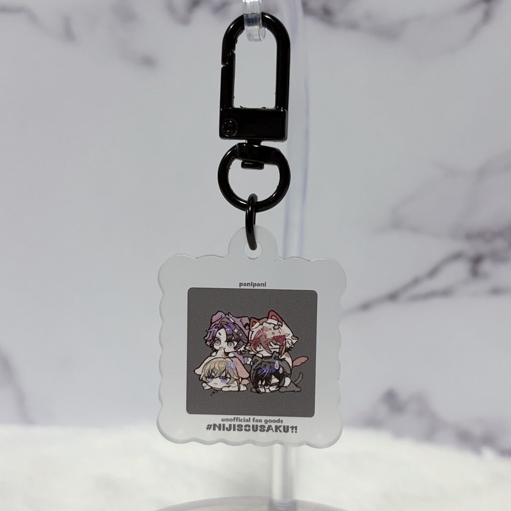 【非公式】マットアクリルキーホルダー