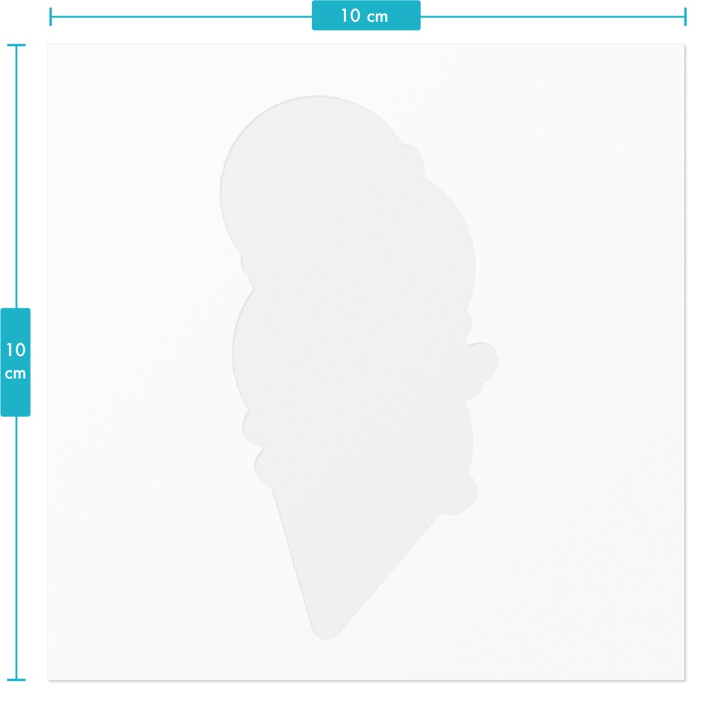 鳥アイスステッカー