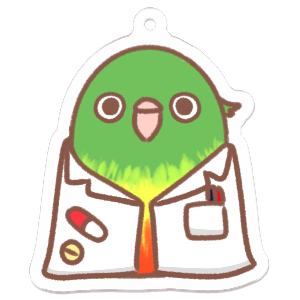 おくすり鳥ちゃんズ アクリルキーホルダー