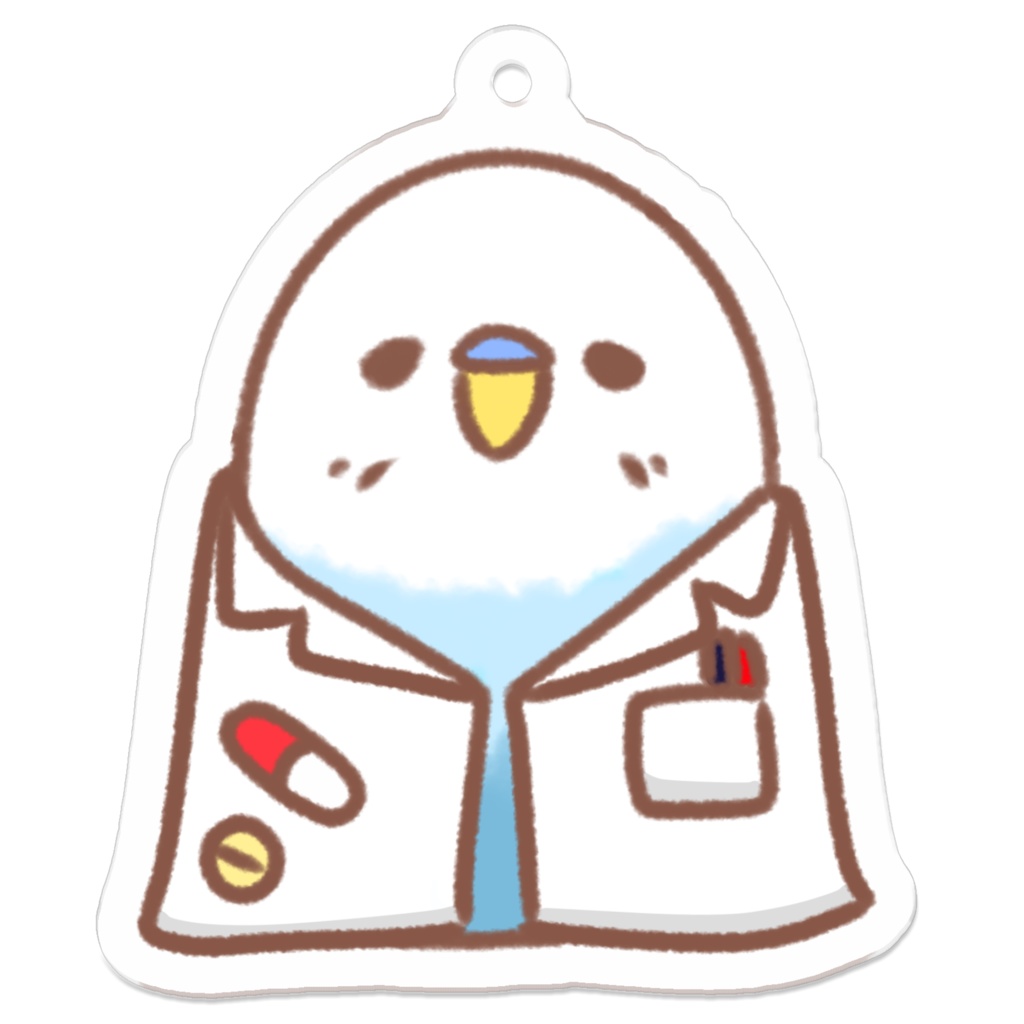 おくすり鳥ちゃんズ アクリルキーホルダー